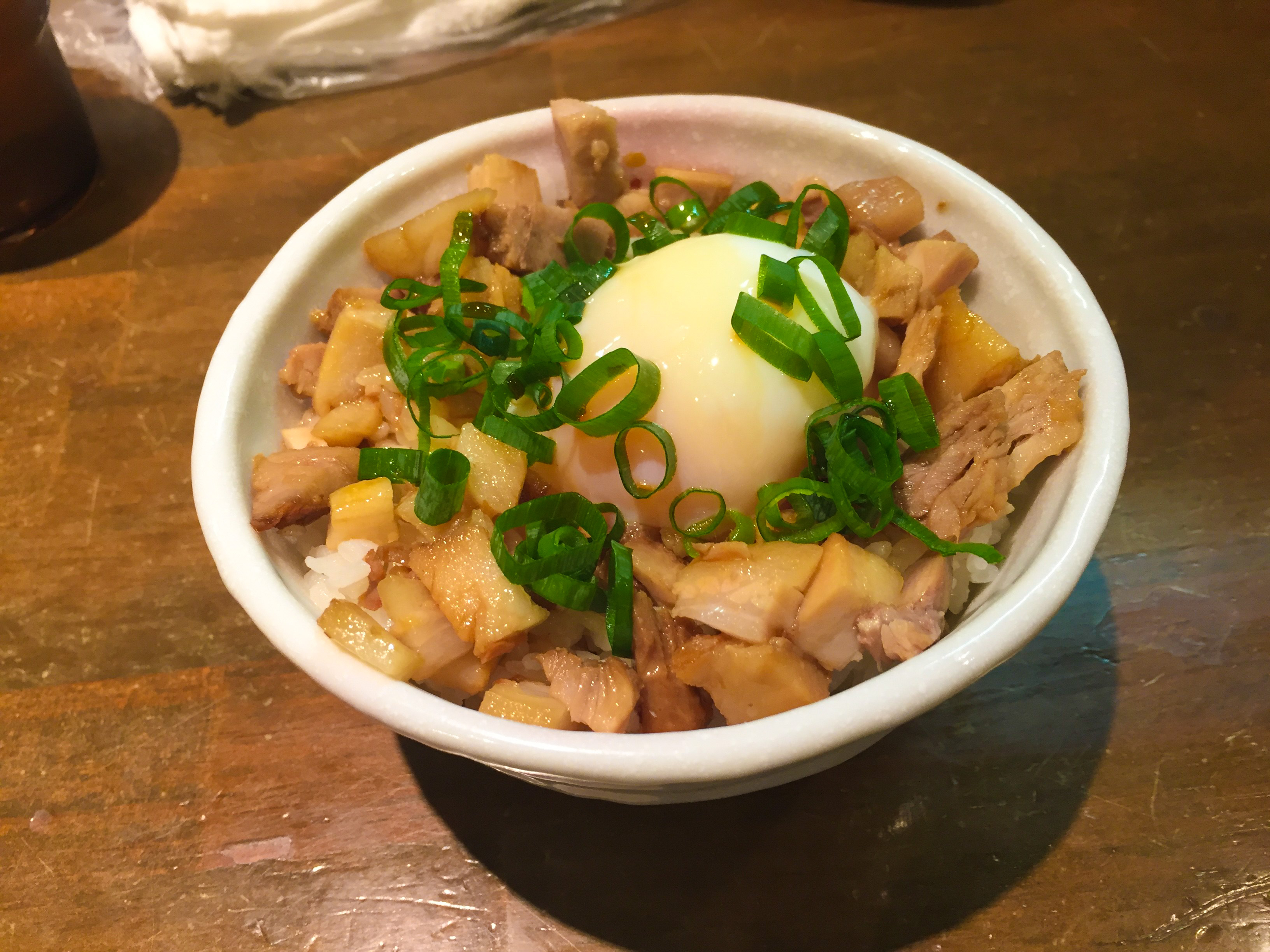 【麺屋　うめはら】玉豚めし