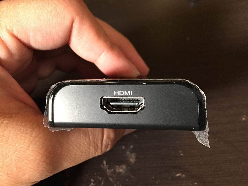 玄人志向の「VGA-USB3.0/HDMI」